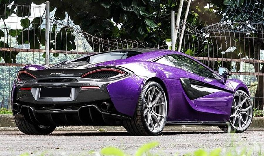  McLaren 570S Mauvine Blue by Permaisuri 2016 года  (фото 2 из 10)
